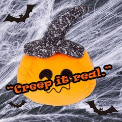 Pumpkin Soft Toy Halloween Plush 66cm x 45cm X 1