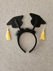 PMU Graduation Headband Bopper – Wearable Party Costume, Decoration Accessories