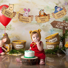 Winnie Party Drink Label for The Pooh Baby Shower Decorations Winnie Food Lab…