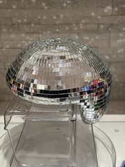 7.5″ Melty Disco Ball Shelf Edge Ornament Last Bachelorette Party Decoration