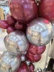 Graduation Party Decorations Maroon Silver 2024/Burgundy Graduation Decoratio…