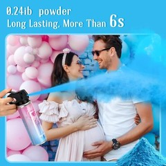Gender Reveal Fire Extinguisher 2 Packs, Gender Reveal Smoker Bomb BLUE