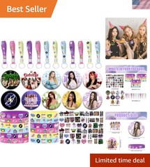 86 Pcs Birthday Party Decorations Pink Purple Themed Party Supplies Set Inclu…