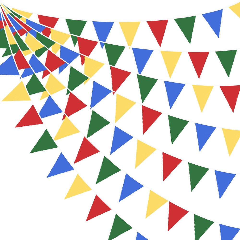 32Ft Super Mario Party Decorations Red Blue Yellow Green Carnival Circus Clow…