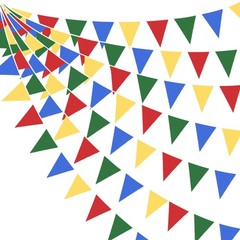 32Ft Super Mario Party Decorations Red Blue Yellow Green Carnival Circus Clow…
