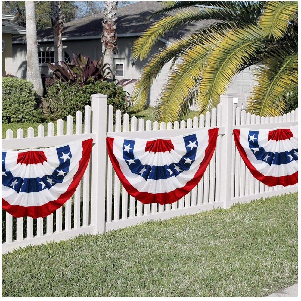 American Flag Bunting for Patriotic Holidays