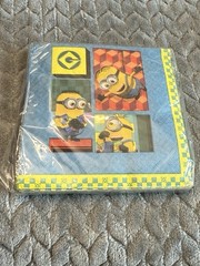 Despicable Me 2 Party Decorations Dessert Plates Beverage and Dinner Napkins NEW