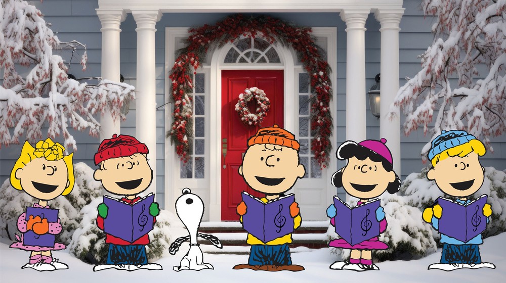 Christmas props | Snoopy Christmas cutouts | Peanuts Decor | Charlie Brown