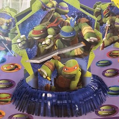 Teenage Mutant Ninja Turtles Table Decorating Kit NEW