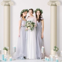 Durable Ancient Greek Style Column Set – Perfect for Weddings and Home Decor