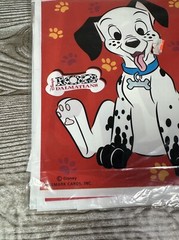 Vintage Y2K 2000 Disney 102 Dalmatians 8 Foot Plastic Happy Birthday Banner
