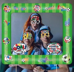 2026 World Cup Party Decorations Inflatable Soccer-Themed Birthday Party Phot…