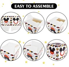 Spider 1st Birthday BoxesDecorations, 3pcs One BABY Spider Super Hero.Red/blue.N