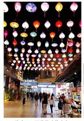 Chinese Style Hanging Lantern Waterproof Cloth Lanterns Party Festiva Decor