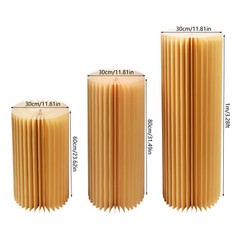 Party Floral Stand Foldable Wedding Centerpieces Cardboard Vase for Party Decor