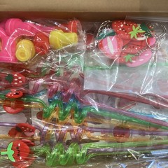 Landical 159Pcs Cute Strawberry Theme 1st Birthday NOB FREE SHIPPING GOODIE BAGS
