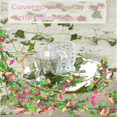 Artificial Daisy Flowers Vine Silk Flower Garland Spring Fake Flower Vine