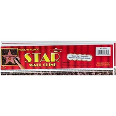 3 Pack 12”x15” Hollywood Star Peel ‘N Place Wall Cling/Party Accessory/Birthday