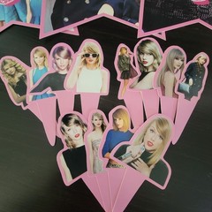 Taylor Swift Birthday Party Decorations Supplies Background Banner Cupcake