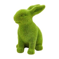 GatheringRain Easter Bunny Decorative Ornament Small 2pcs Standing+sitting