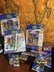 Ninja Turtles Birthday Party Decor Props Table Kit Confetti Balloons Bags & MORE