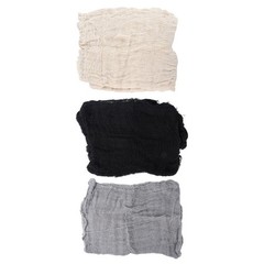 3Pcs Durable Halloween Creepy Gauze Cloth Assorted Colors Haunted House Decor