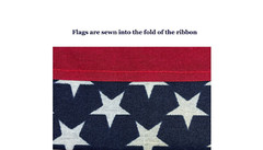 Large Handmade American Flag Pennant Banner USA 4th of July Streamer Party