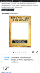Photo Booth Prop Wizard Theme Party