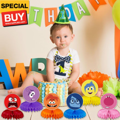 6Pack Set Inside Out Party supplies for kids Inside Out birthday party decoratio