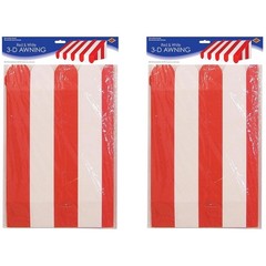 Italian Event Photo Booth Awnings, 24¾» x 8¾»