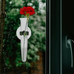 8Pcs Durable Suction Cup Flower Tubes for Single Stem Water Storage