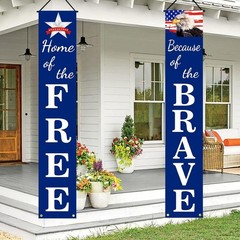 Weather-Resistant Patriotic Banner Set – Ideal for Veterans Day and Election Day