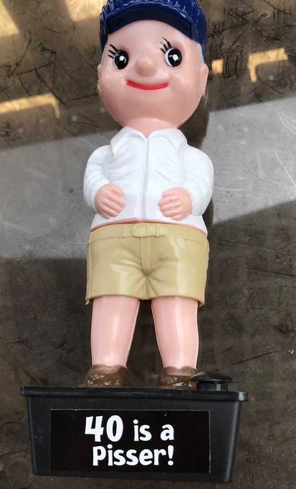 Over The Hill -Midlife Crisis-Birthday Doll-“ 40 Is A Pisser”- NEW