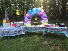 12ft Table Balloon Arch Stand Kit for Party Decorations, Arco de Globos Para …