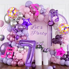 9Pcs Kpop Decorations – Kpop Music Balloons Rose Red Music Note Balloons – 40…