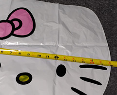 Hello Kitty Happy Birthday Party Balloons Butterfly Stars Pink Silver White Foil