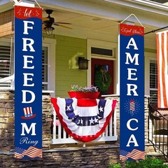 Eye-Catching American Flag Banner for Independence Day – 72x12in Durable Design