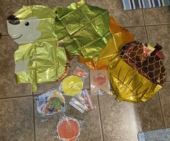 Thanksgiving and Fall Party Decoration Set Mylar Ballon’s, Table Decor, Banners