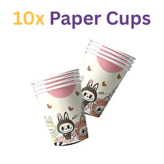 Cartoon Monster Rabbit Birthday Party Decor Kit – Tableware Set for Kids 42 pack