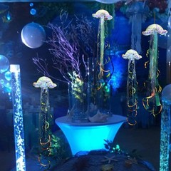 Iridescent Jellyfish Decor Under The Sea Party Decoration Little Mermaid Them…
