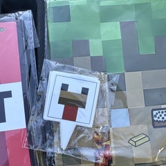 Minecraft Birthday Party Decorations Banner Cake Topper Balloons & More 2 Packs
