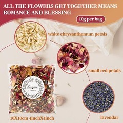 Wedding Confetti Dried Flowers – Dried Flower Petals for Weddings Natural Rea…