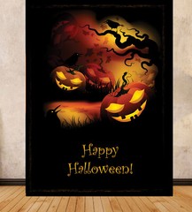 Halloween 31st November Scary Photo Prop Backdrop Scene Setter Print Graphic