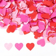 6000 PCS Paper Heart Shaped Table Confetti Valentine’s Day Wedding Engagement
