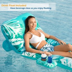 Jasonwell Inflatable Pool Float Adult – Pool Floaties Lounger Floats Floating…