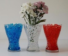 Water storing beads ,jelly crystal water pearls, hydro gel water beads-35 colors