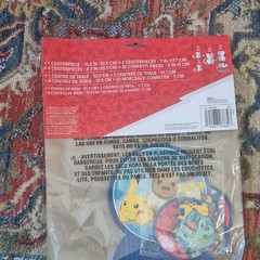 Pokémon Party Table Decoration Kit Birthday Pikachu Eevee Multicolor Paper
