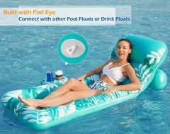 Jasonwell Inflatable Pool Float Adult – Pool Floaties Lounger Floats Floating…