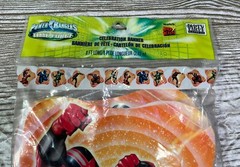 Vintage Y2K 2001 Power Rangers Time Force Birthday Celebration Birthday Banner