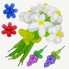 260 Twisting Latex Balloons Modeling Magic Animal Party Decoration Multi Color 1